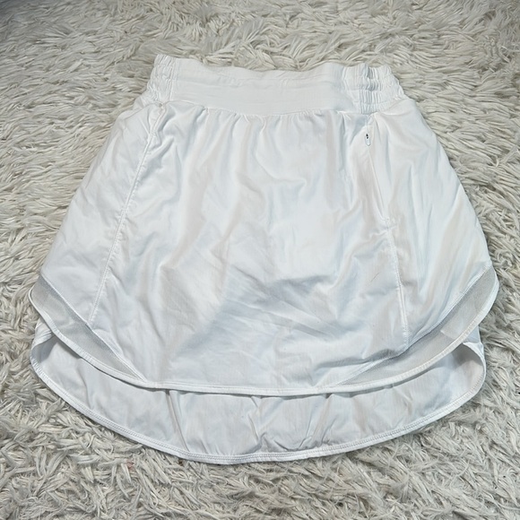 Lululemon Hotty Hot High-Rise Skirt *Long White - Picture 1 of 7